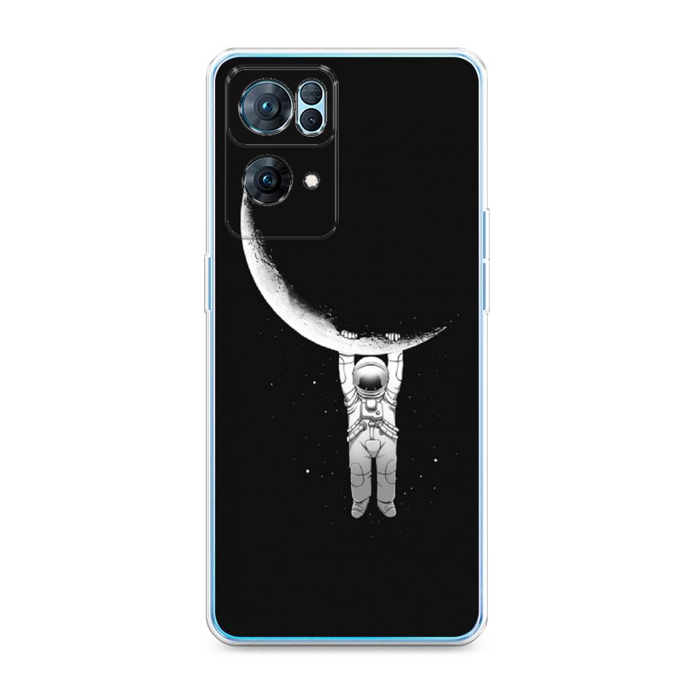 

Чехол Awog на Oppo Reno 7 Pro "Космонавт", Разноцветный, 258250-4