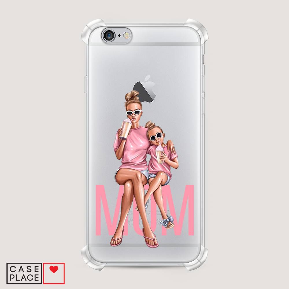 

Чехол Awog на Apple iPhone 6 / Айфон 6 "Lovely mom", Разноцветный, 10451-1