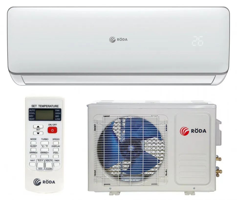 

Сплит-система Roda RS-AL24F/RU-AL24F, RS-AL24F/RU-AL24F