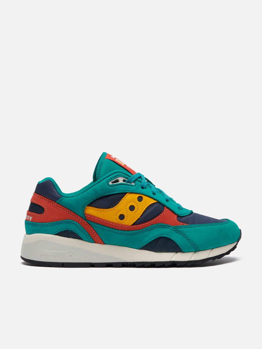 

Кроссовки мужские Saucony Shadow 6000 Changing Tides зеленые 42.5 EU, Shadow 6000 Changing Tides