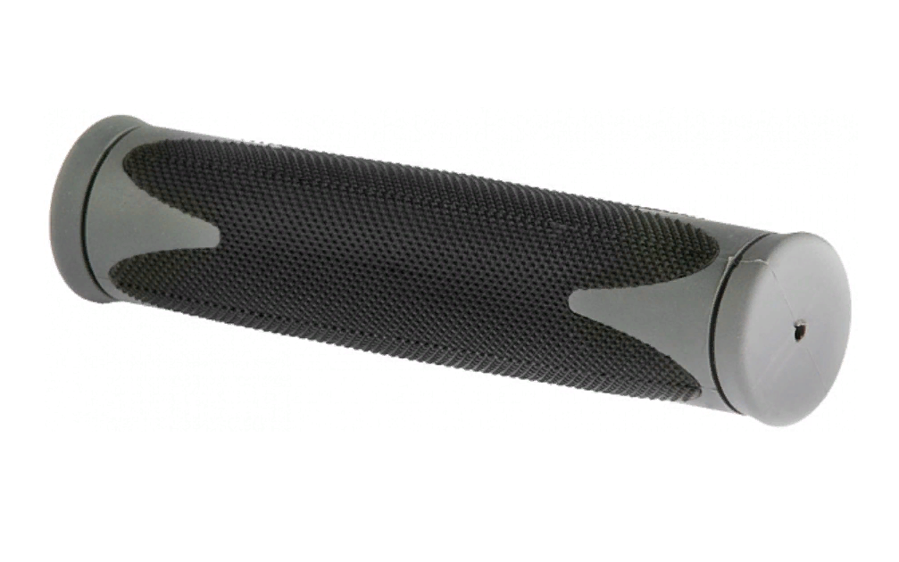 Ручка руля VLG-185D2 130 мм, черно-серые арт.150010 (10702070/090622/3174748, Тайвань