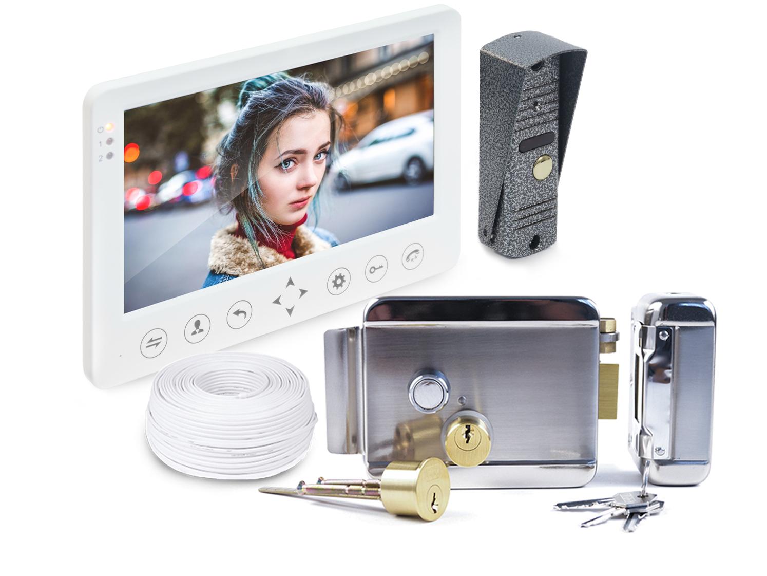 

Цветной домофон EP-4815 и замок Anxing Lock AX042 160921792, Белый, EP-4815 AX042