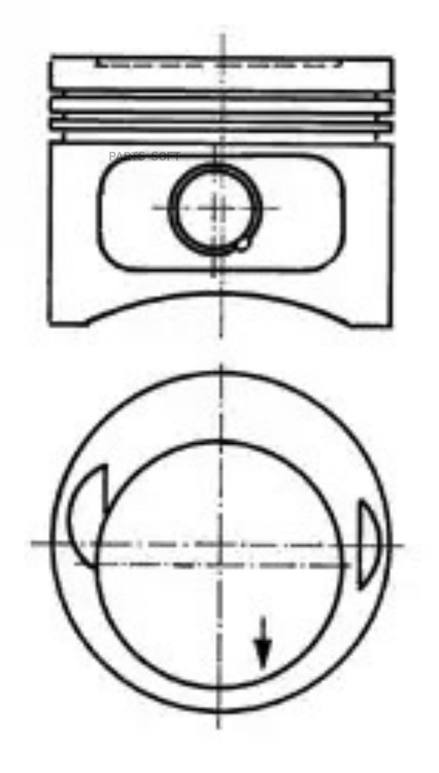 

Поршень KOLBENSCHMIDT dm.95.50x1.75x2.0x3.5 +0.50