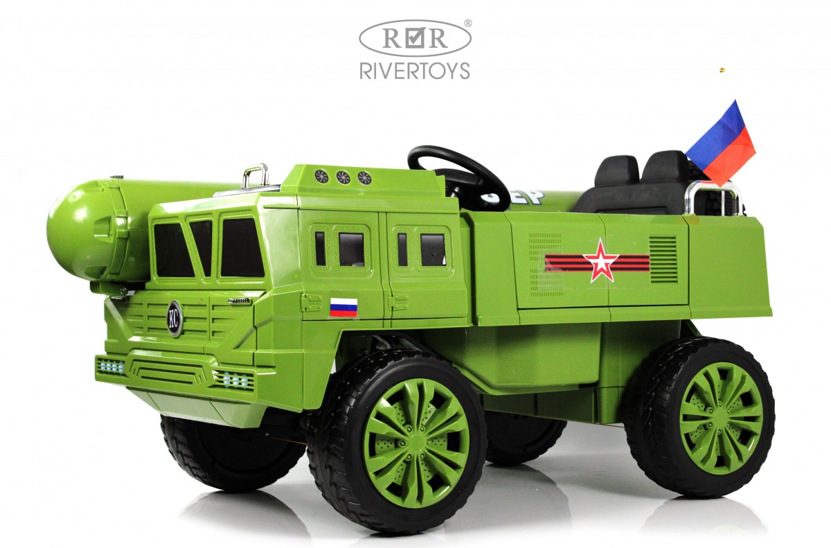 

Детский электромобиль RIVERTOYS B111CP зеленый