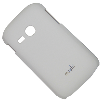 фото Чехол moshi case soft touch для samsung s6310/s6312 <белый> promise mobile