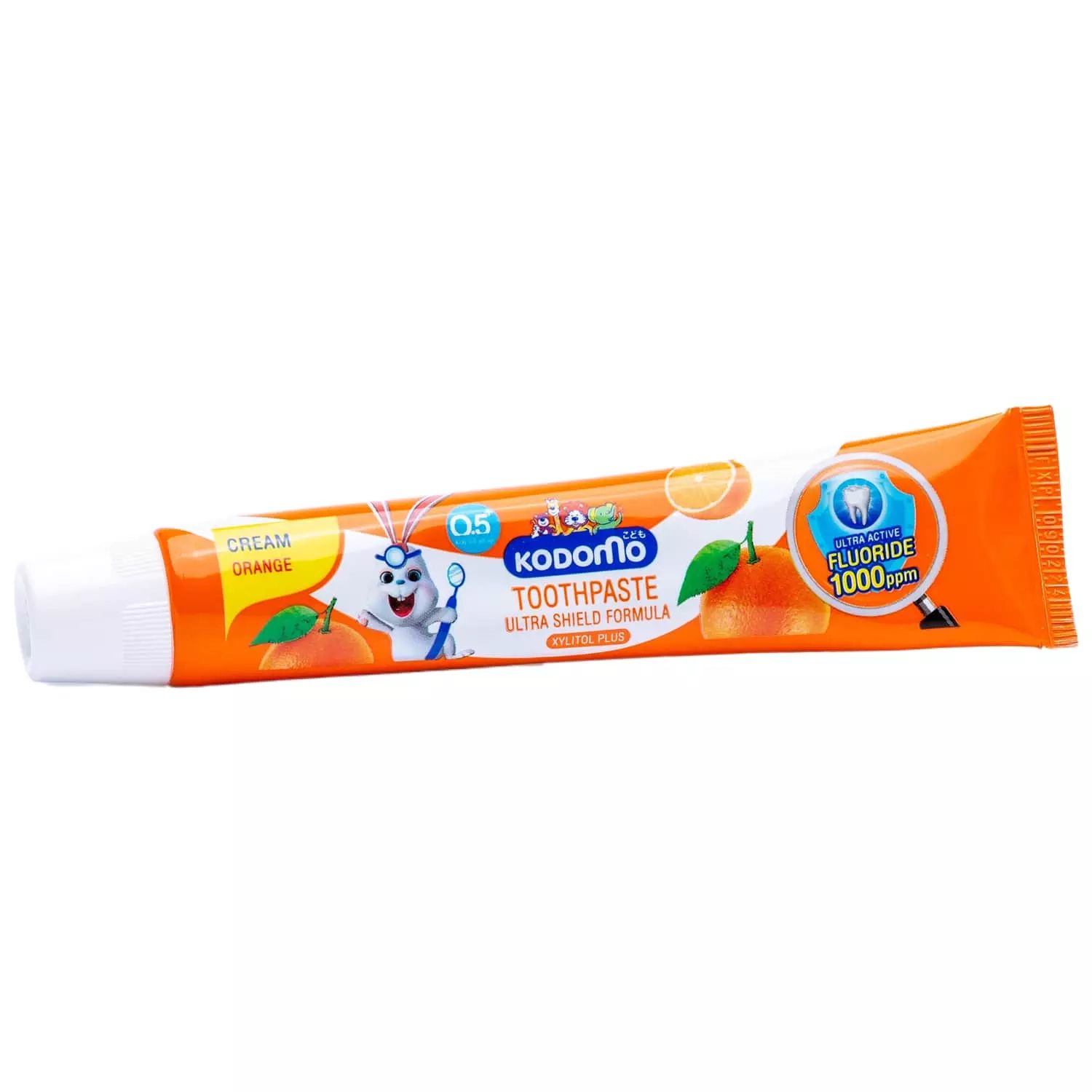 Детская гелевая зубная паста Lion 6м+ апельсин 40 гр