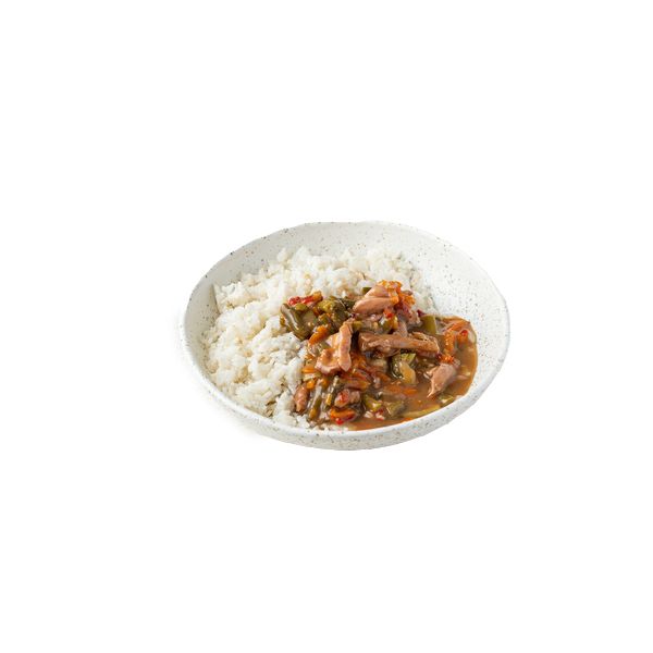 

Курица ВкусВилл по-тайски с рисом 500 г