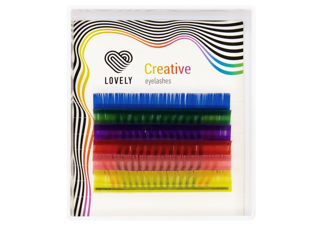 

Палитра Multicolor Lovely MINI, D, 0.10, 13 mm, 6 линий, Разноцветный