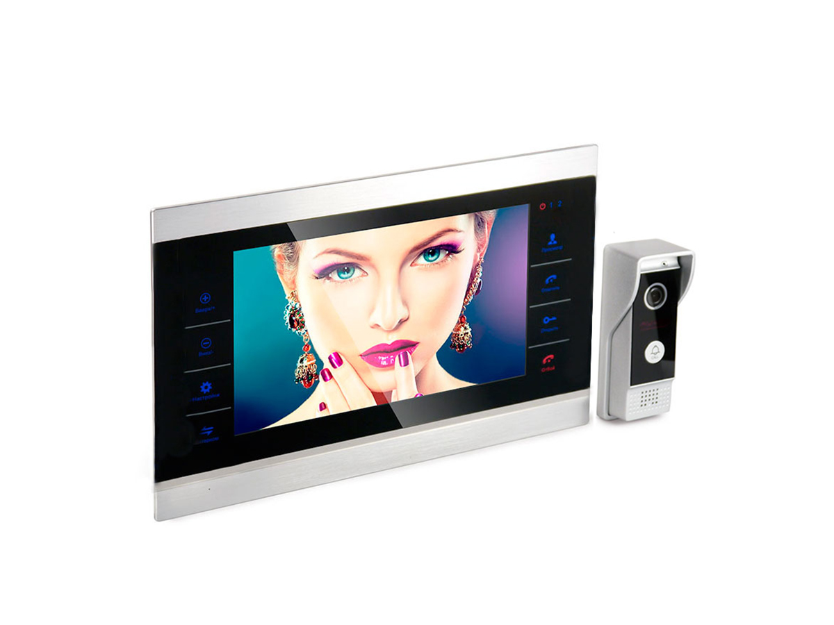 Цветной видеодомофон для квартиры с записью HDcom S-104 160921235