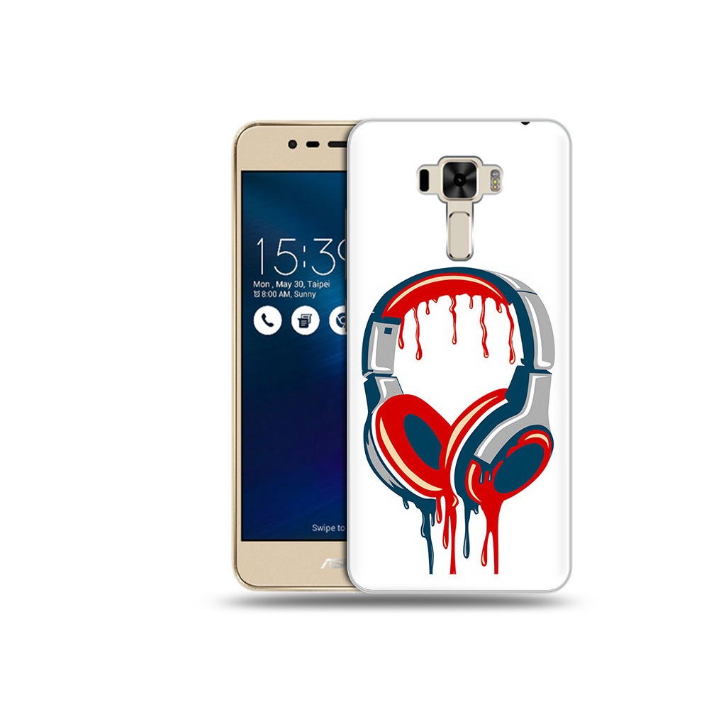

Чехол MyPads Tocco для Asus ZenFone 3 не делай громко (PT40480.655.517), Прозрачный, Tocco