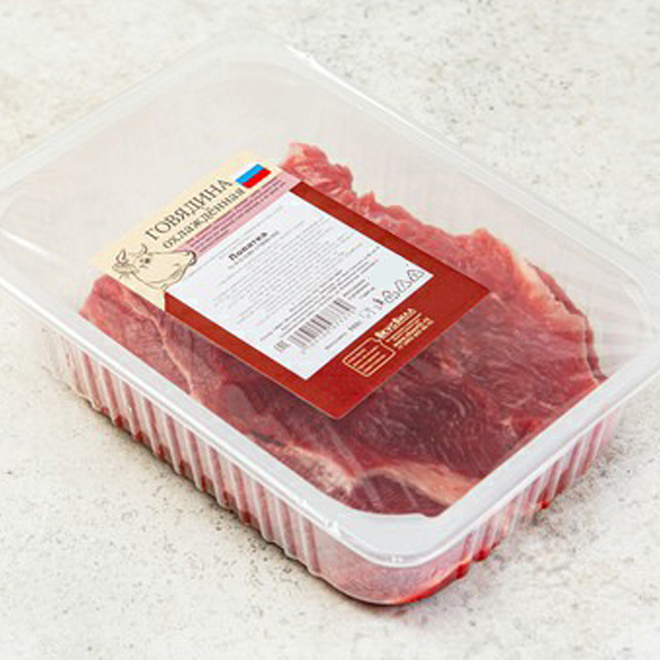 

Говядина лопатка без кости ВкусВилл охлажденная 550 г