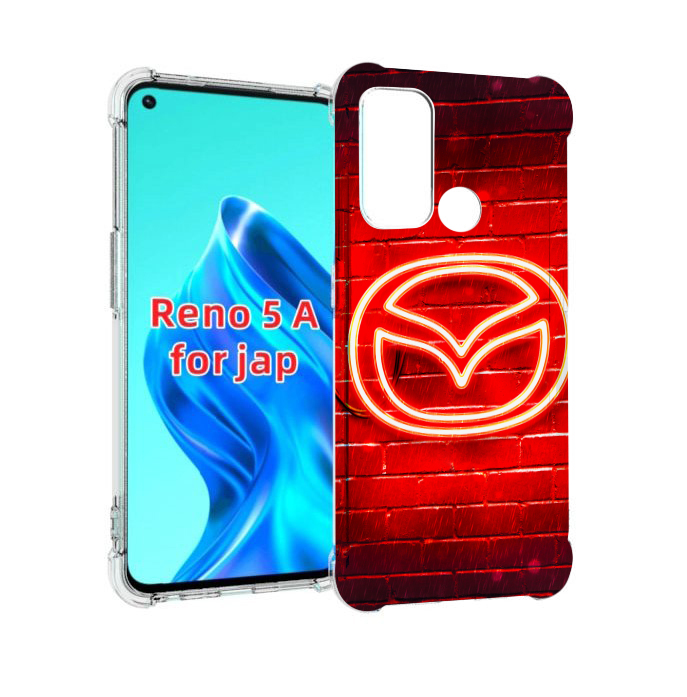 

Чехол MyPads Мазда для Oppo Reno 5A, Прозрачный, Tocco