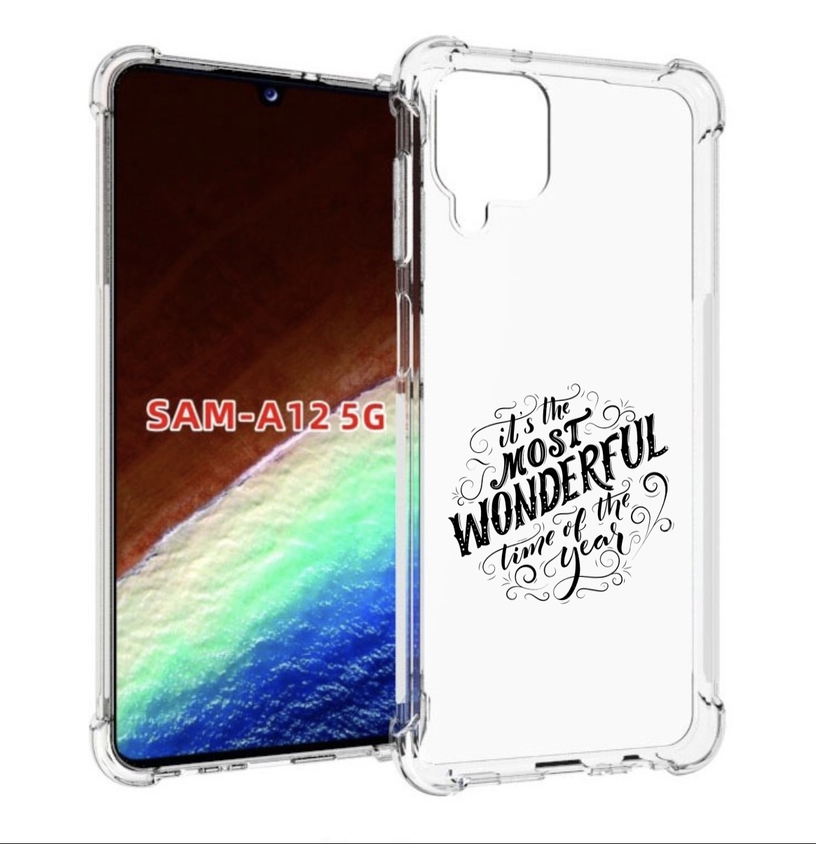 

Чехол MyPads Wonderful для Samsung Galaxy A12 (SM-A125F) 2020/21/A12 Nacho SM-A127F, Прозрачный, Tocco