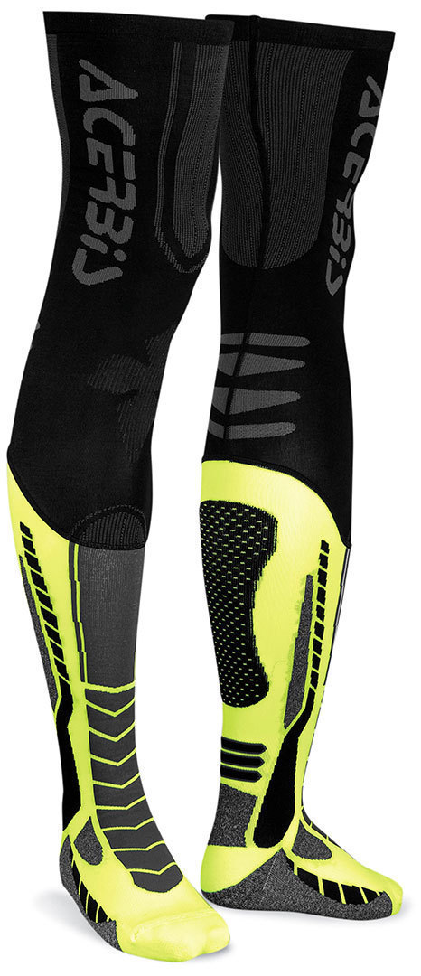 фото Гольфы кроссовые acerbis x-leg pro black/yellow xxl (р.45-47) nobrand