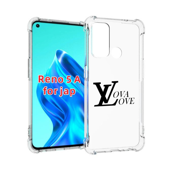 

Чехол MyPads Лова-лове для Oppo Reno 5A, Прозрачный, Tocco