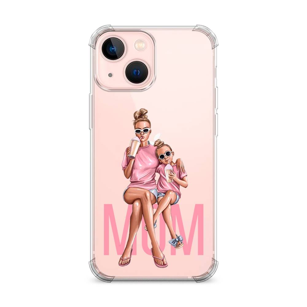 

Чехол Awog на Apple iPhone 13 mini / Айфон 13 mini "Lovely mom", Разноцветный, 14151-1