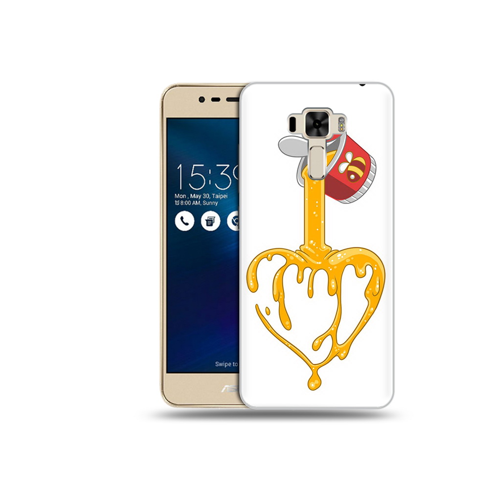 

Чехол MyPads Tocco для Asus ZenFone 3 медовое сердце (PT40480.655.471), Прозрачный, Tocco