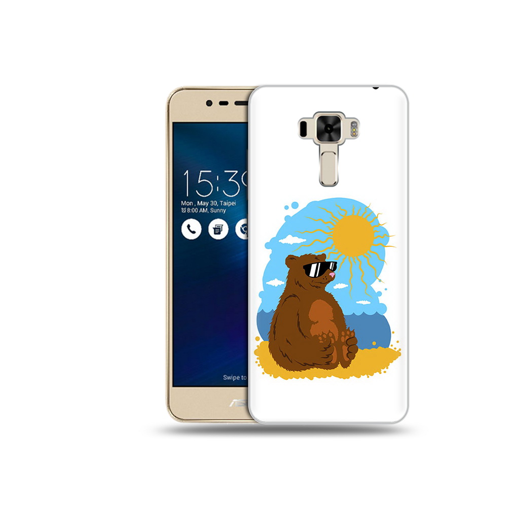 

Чехол MyPads Tocco для Asus ZenFone 3 медведь на чиле (PT40480.655.468), Прозрачный, Tocco