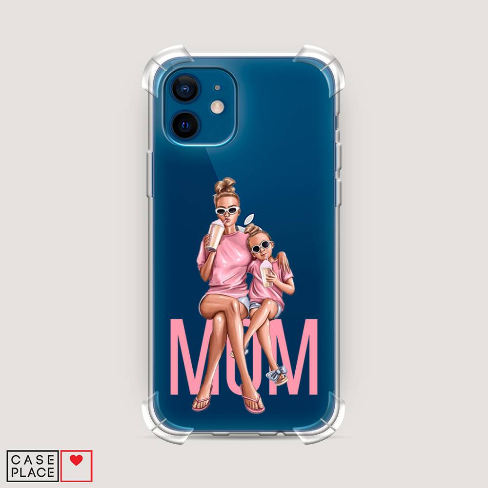 

Чехол Awog на Apple iPhone 12 mini / Айфон 12 mini "Lovely mom", Разноцветный, 12651-1