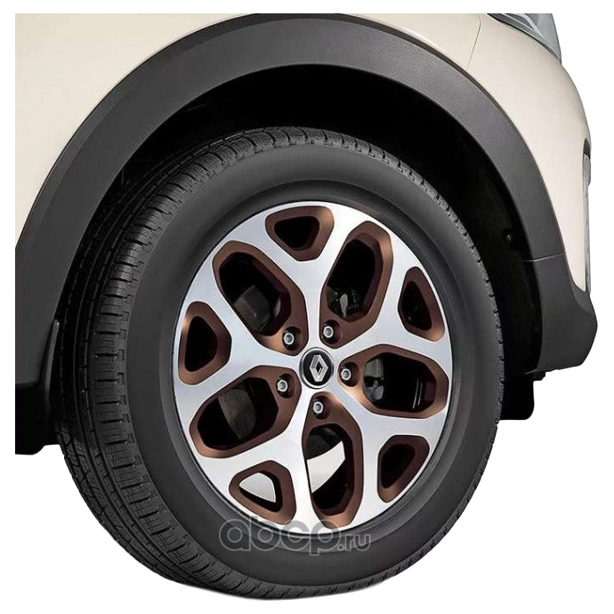 

Диск Колесный R17 (Brown) Renault Kaptur 403003711r RENAULT арт. 403003711R, Серебристый;черный