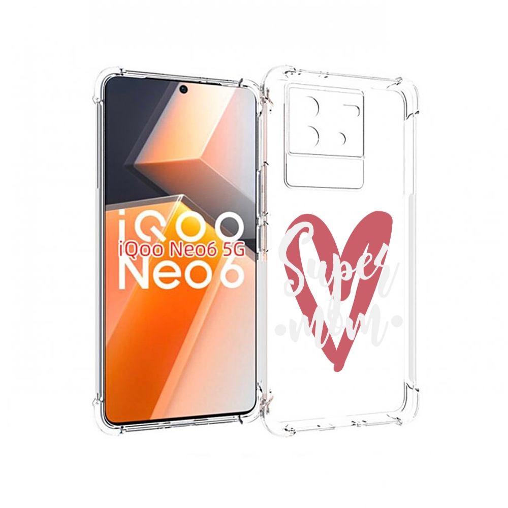 

Чехол MyPads супер-мать для Vivo iQoo Neo 6 5G, Прозрачный, Tocco