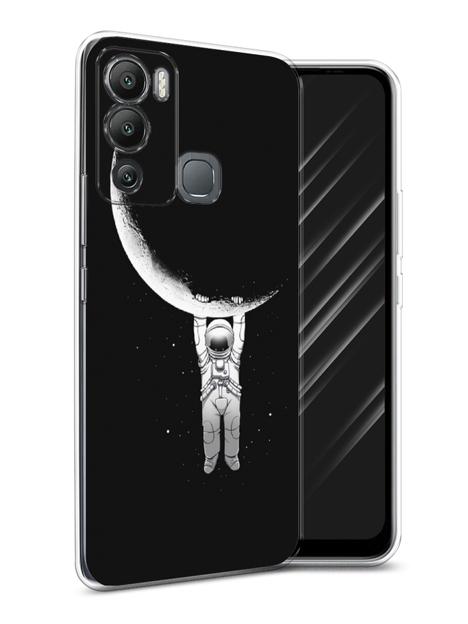 

Чехол Awog на Infinix Hot 12i "Космонавт", Разноцветный, 3101250-4