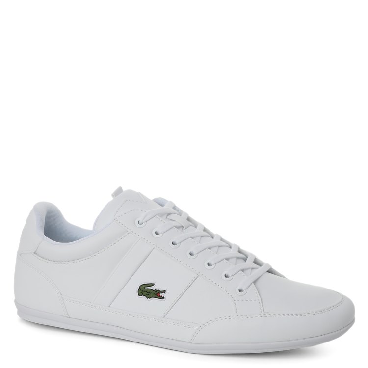 

Кеды мужские Lacoste CMA0038 CHAYMON BL 21 белые 9.5 UK, CMA0038 CHAYMON BL 21