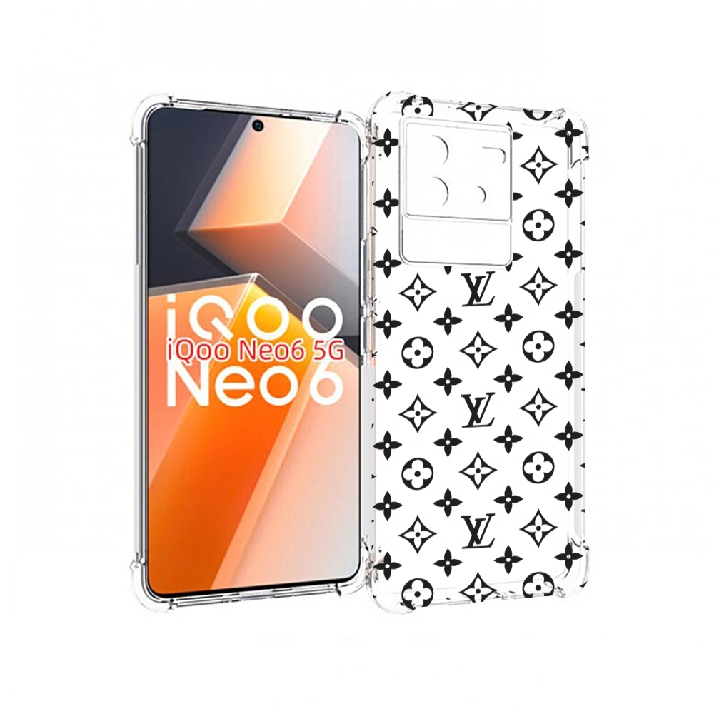 

Чехол MyPads стильный-принт-на для Vivo iQoo Neo 6 5G, Прозрачный, Tocco