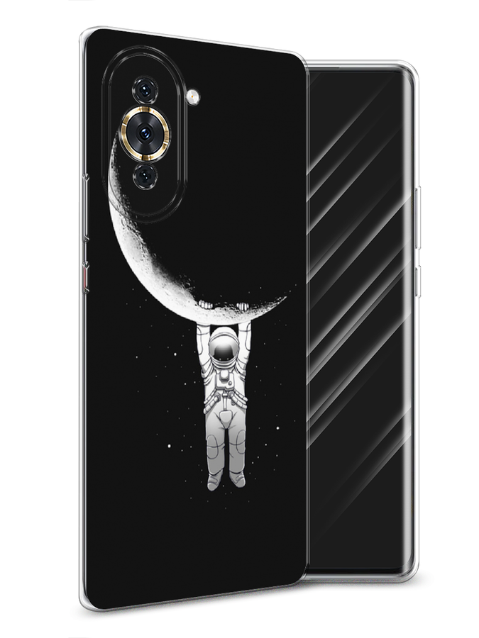 

Чехол Awog на Huawei Nova 10 "Космонавт", Разноцветный, 6108950-4