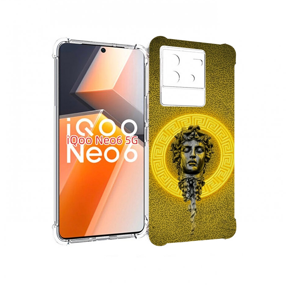 

Чехол MyPads статуя версачи для Vivo iQoo Neo 6 5G, Прозрачный, Tocco