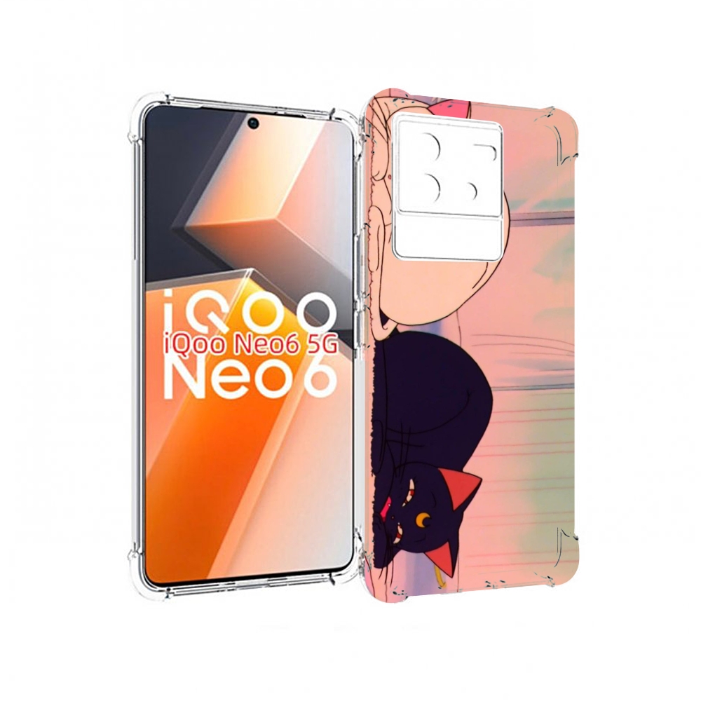 

Чехол MyPads спящие коты для Vivo iQoo Neo 6 5G, Прозрачный, Tocco