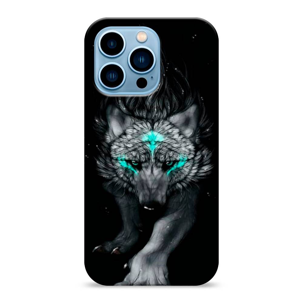 

Пластиковый чехол "Волшебный волк" на Apple iPhone 13 Pro, 14320-1