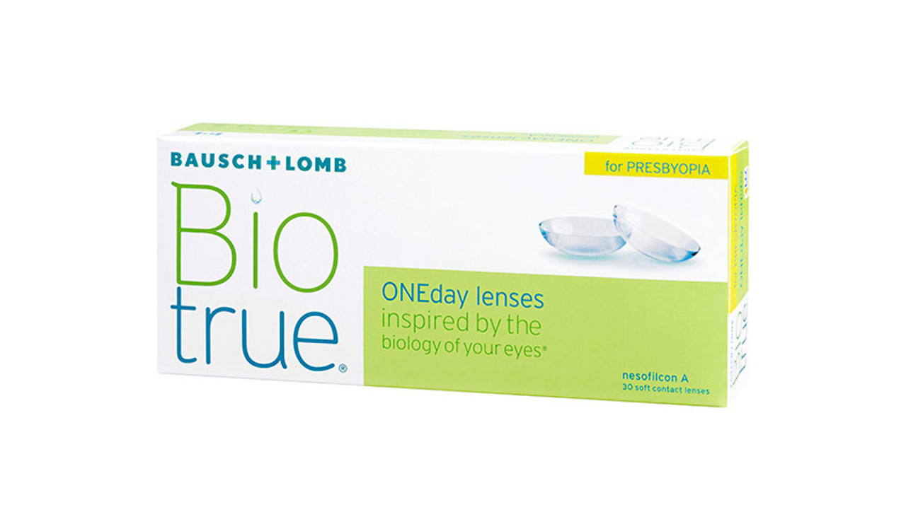 

Мультифокальные линзы Biotrue ONEday for Presbyopia 30 линз Add Low +4,25 R 8,6