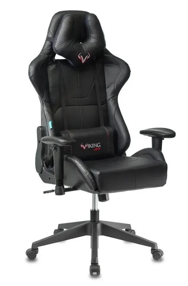 Кресло игровое ZOMBIE VIKING 5 AERO на колесиках экокожа черный viking 5 aero black 24480₽