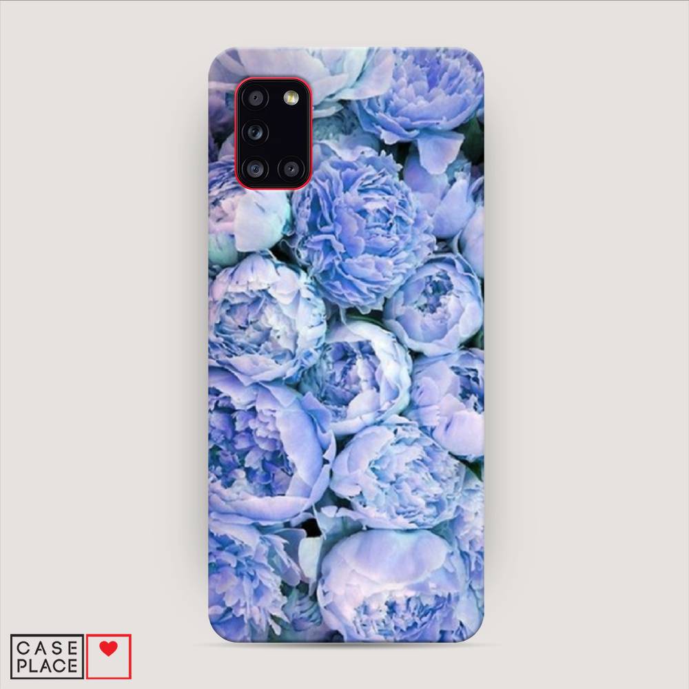 

Пластиковый чехол "Пионы голубые" на Samsung Galaxy A31, 2100320-6