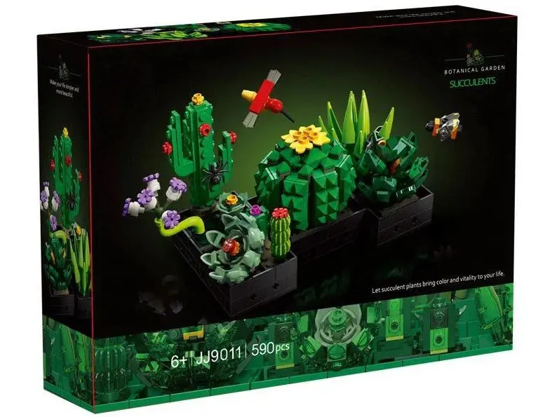 

Конструктор Суккуленты 590 дет