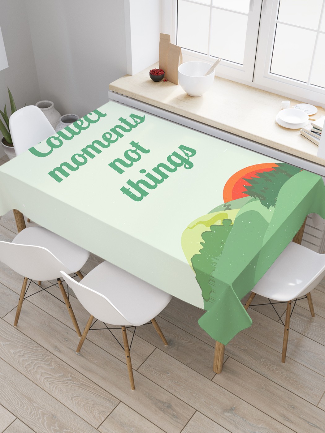 

Фотоскатерть JoyArty МУЛЬТИ 100179 120x145, Зеленый