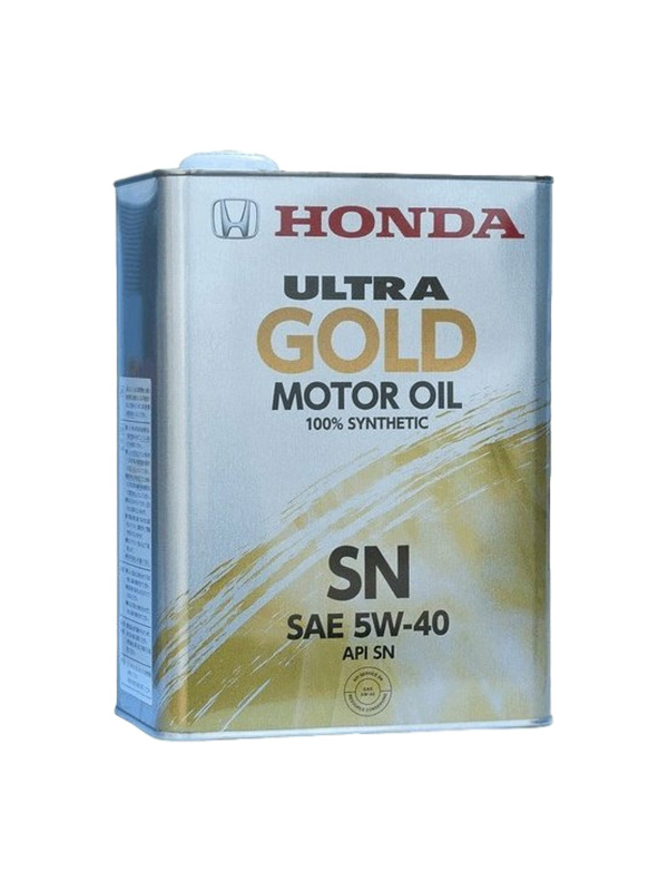 фото Масло моторное honda ultra gold 5w40, 4л синтетическое, 822099974