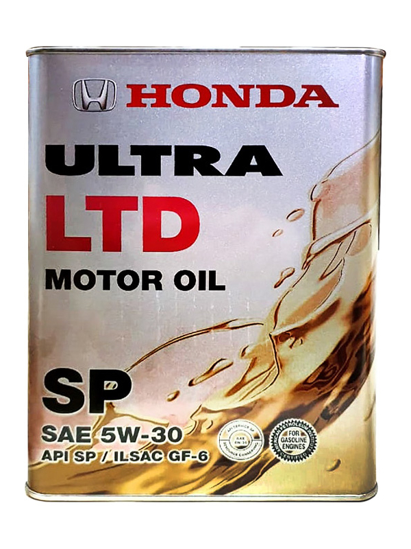 фото Масло моторное honda ultra ltd 5w30, 4л полусинтетическое, 821899974