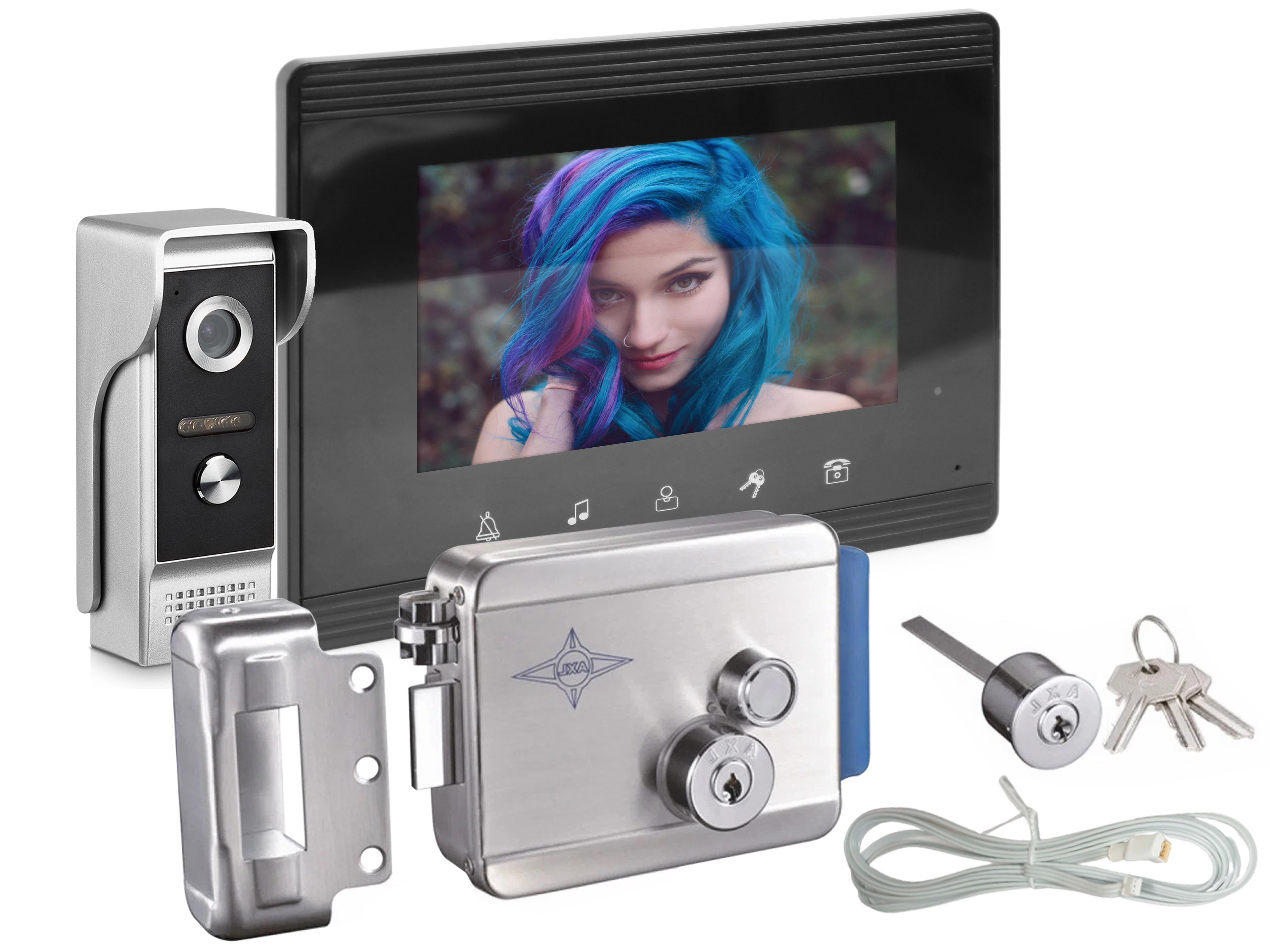 Комплект цветной видеодомофон - замок: ЕП-(7200) Lock-AX091 E.P. 1609211177