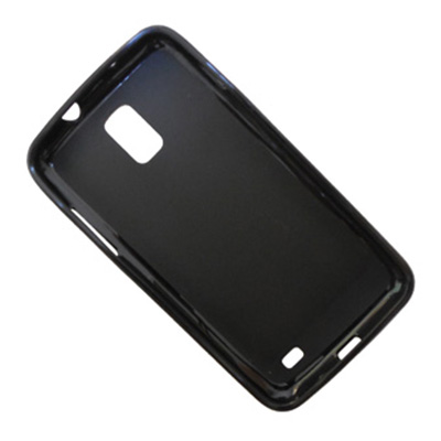 

Чехол для Samsung i9210 силиконовый матовый <черный>