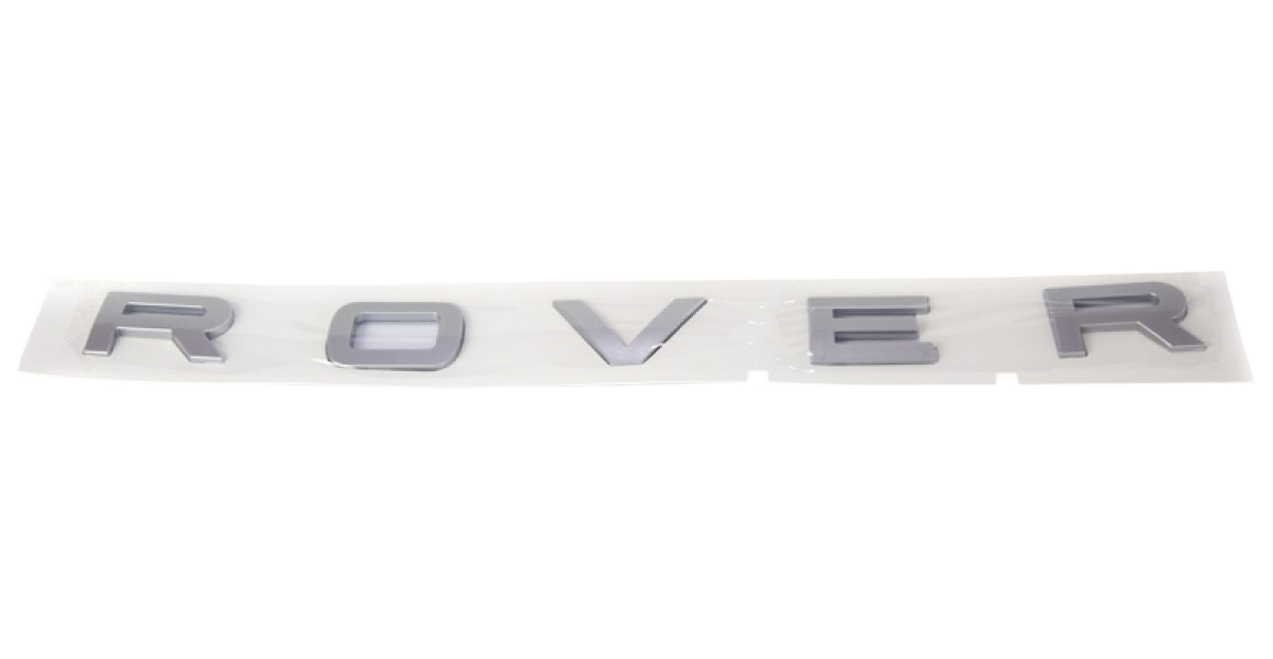 

LAND ROVER LR045015 ЭМБЛЕМА ROVER / NAME PLATE - PLASTIC () 1шт, Серебристый