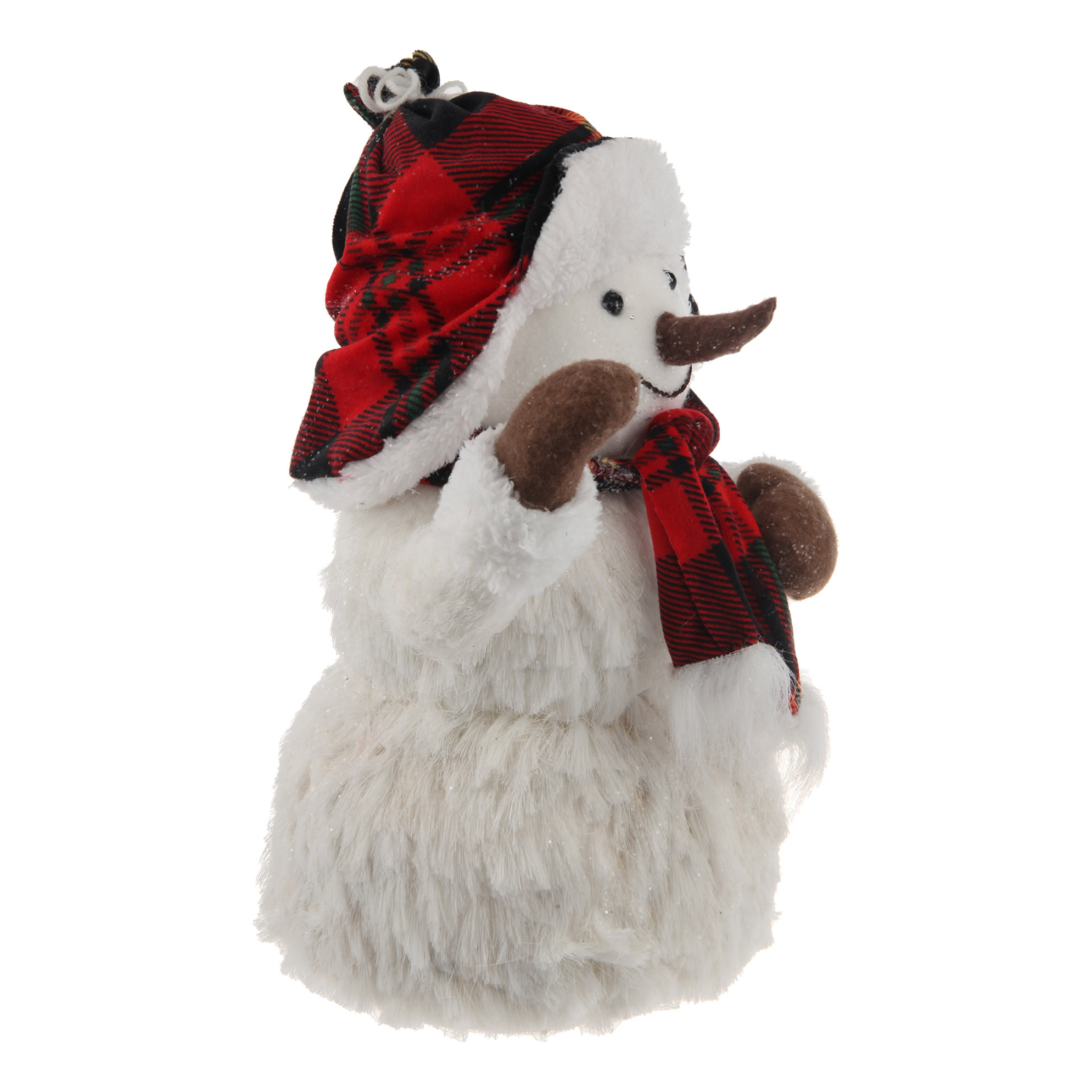 Фигурка James arts Снеговик с красным шарфом 37,5 см