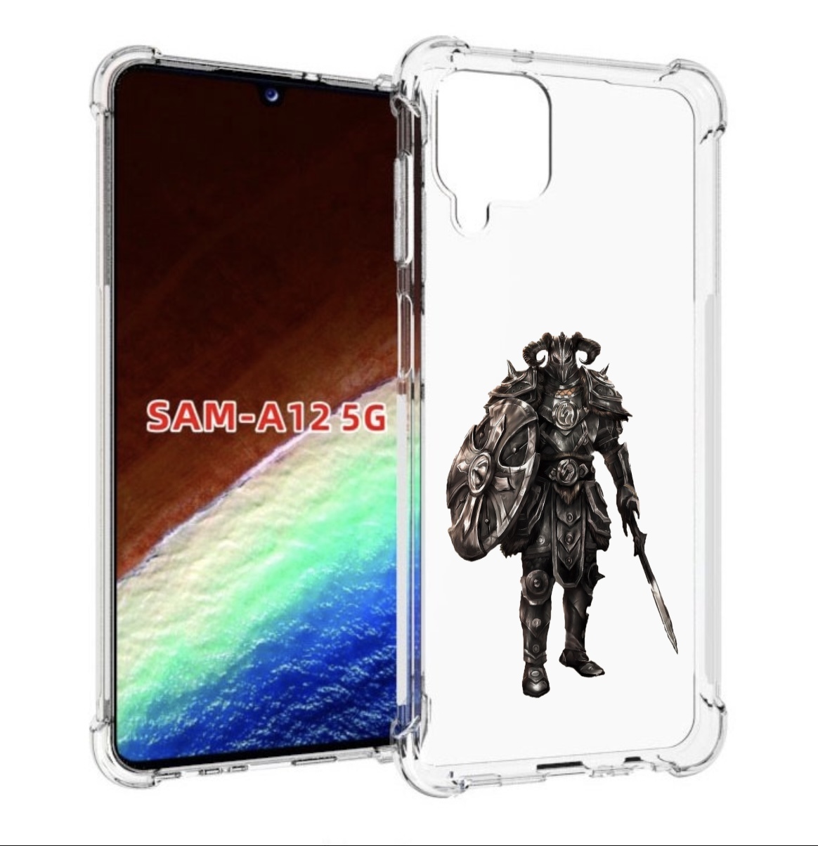 

Чехол MyPads The-Elder-Scrolls-Online для Samsung Galaxy A12 (SM-A125F) 2020/21, Прозрачный, Tocco