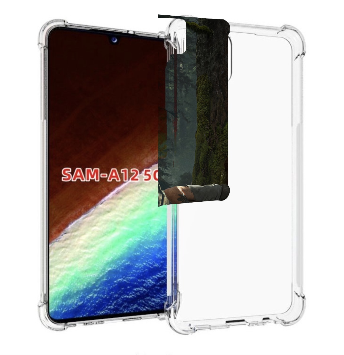 

Чехол MyPads The Last of Us Part II для Samsung Galaxy A12 (SM-A125F) 2020/21, Прозрачный, Tocco