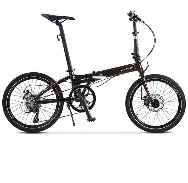 Велосипед Dahon Launch D8 2022 One Size черный