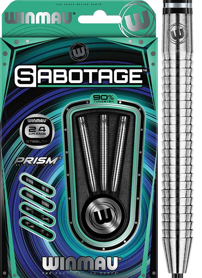 Дротики Winmau Sabotage tungsten 24гр 1086.24