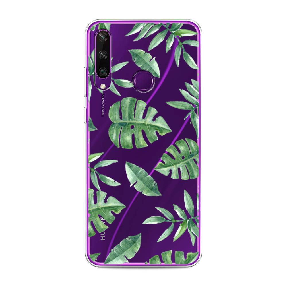 

Чехол Awog на Huawei Y6p "Нарисованные пальмовые листья", Зеленый, 6103250-4