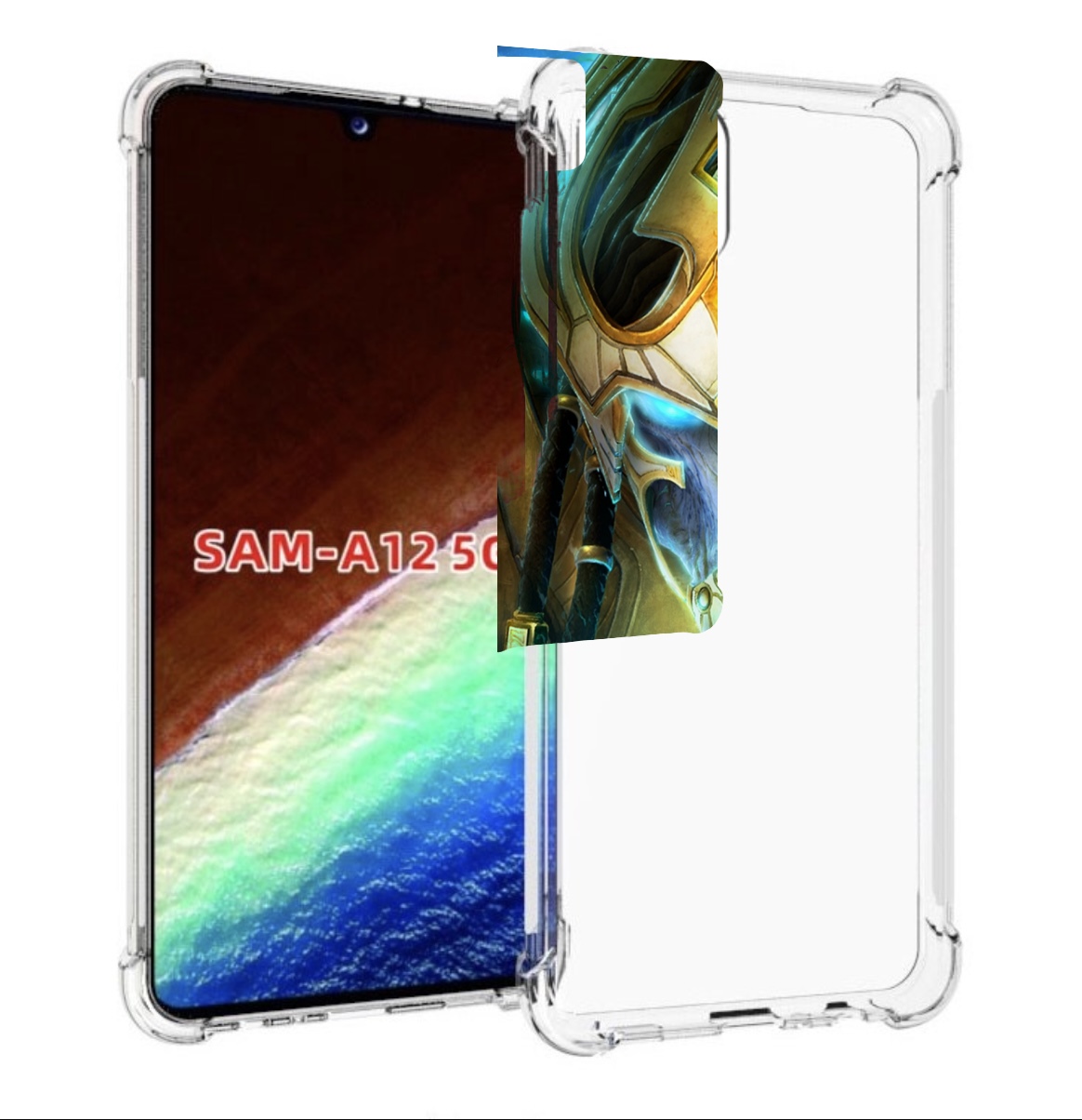 

Чехол MyPads StarCraft II Legacy of the Void для Samsung Galaxy A12 (SM-A125F) 2020/21, Прозрачный, Tocco