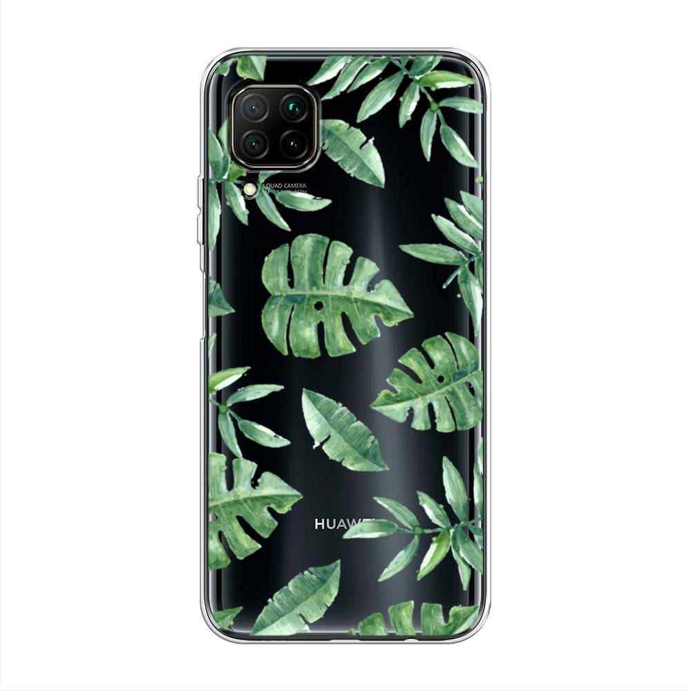 

Чехол Awog на Huawei P40 Lite "Нарисованные пальмовые листья", Зеленый, 611650-4